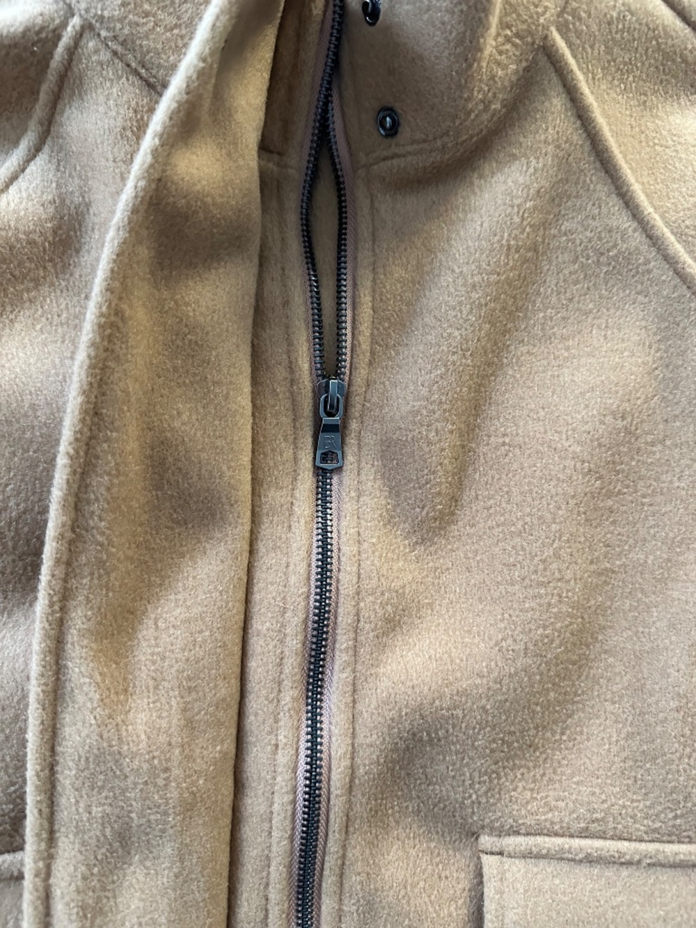 Banana Republic Brushed Short Jacket – Camel | Size S - Picture 7 of 8